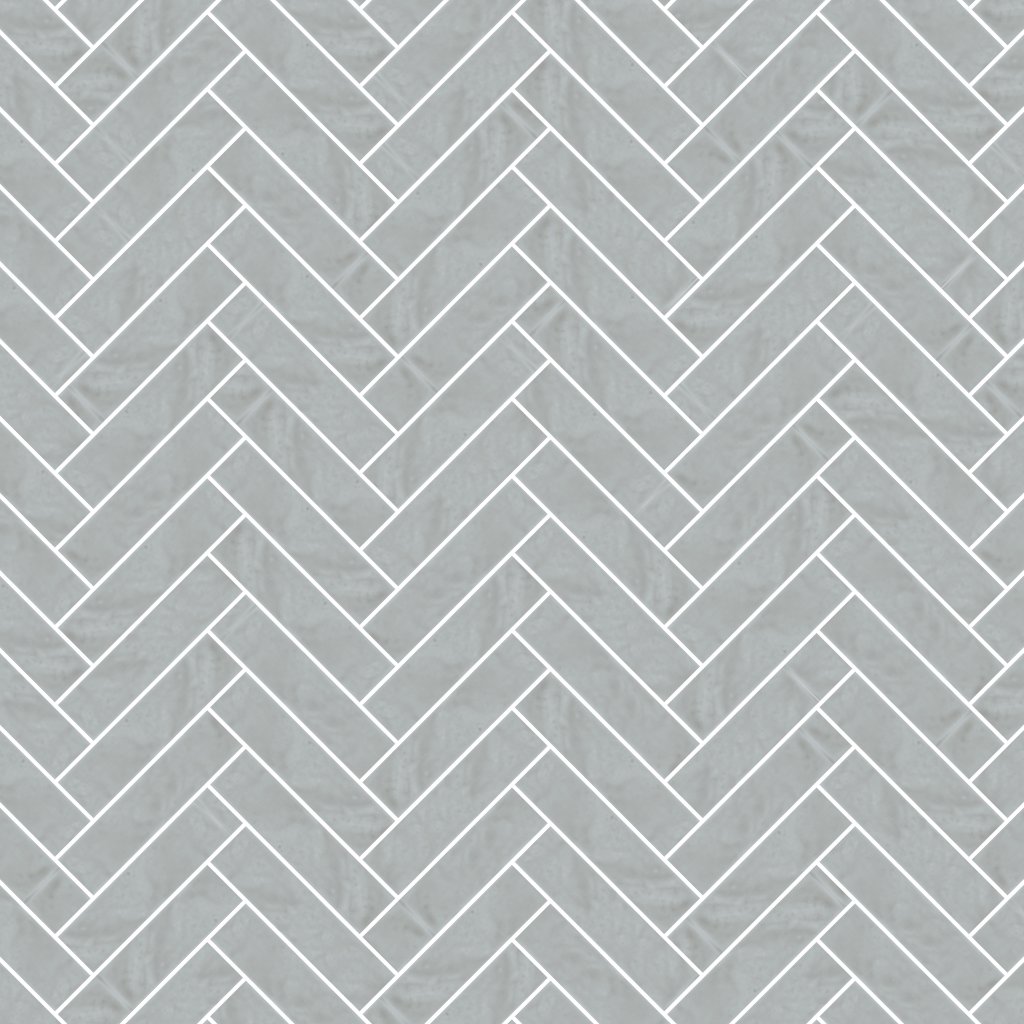 Qualis Ceramica Cottage Winter Grey 3X12 Glossy - Grey
