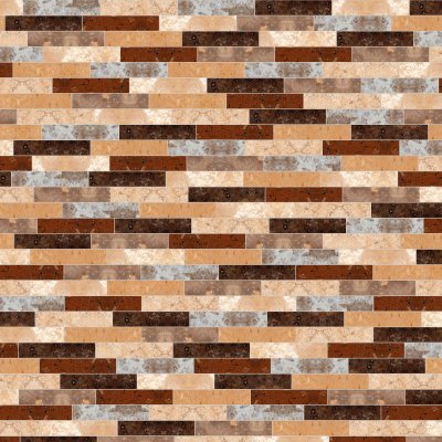 Qualis Ceramica Brix 2X10W Multicolor - Random Length