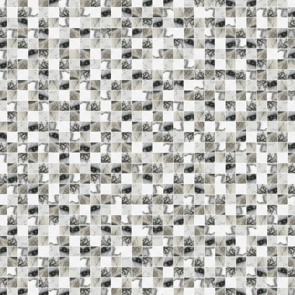 Qualis Ceramica Mystique 2X2 Mosaic-Polished Allure Blue - Blue