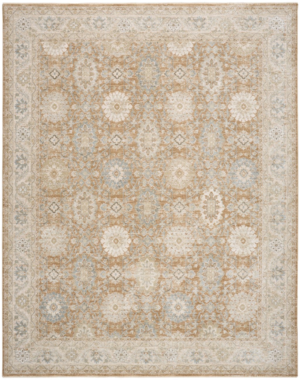 Nourison Home Nourison Enriched ENR05 9'3" x 12'7" Mocha Vintage Indoor Rug
