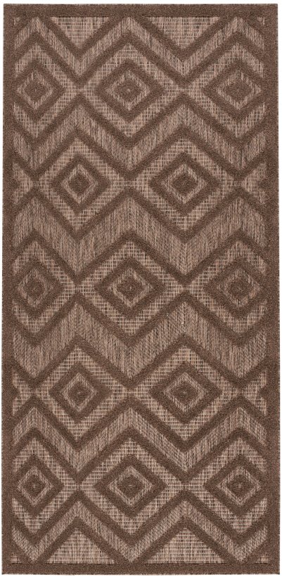 Nourison Home Nourison Versatile NRV01 6' x 9' Brown Modern Rug - 2' x 4'