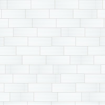 Qualis Ceramica Sausalito 5X13 White Matt 02 - Random Length