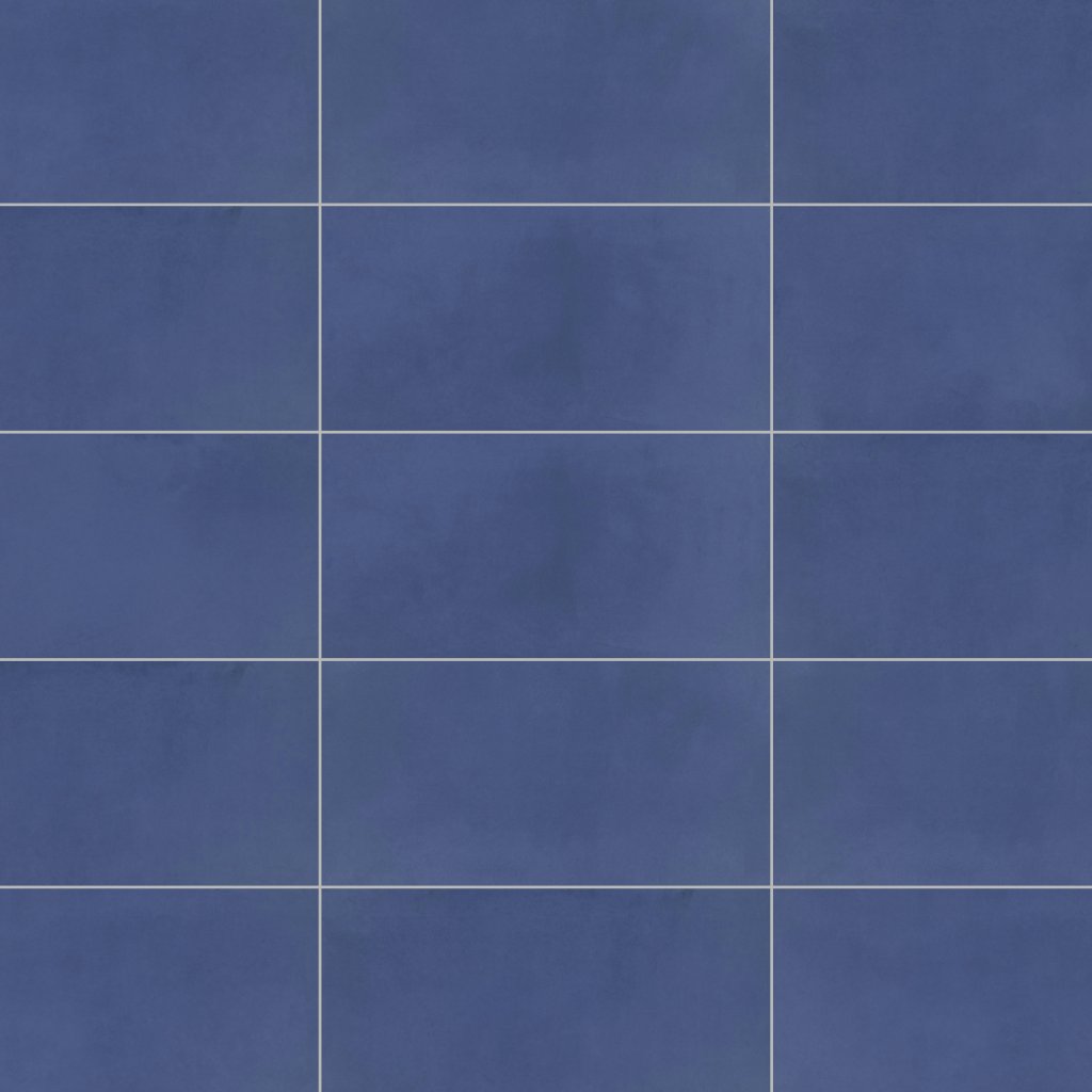 American Olean Color Story Floor - Matte Sapphire Sky, Rectangle, 12X24, Matte (0072) - Matte Sapphire Sky
