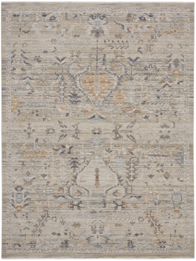 Nourison Home Nourison Lynx LNX02 12' x 15'9" Ivory Taupe Vintage Indoor Rug - 9'10" x 13'6"