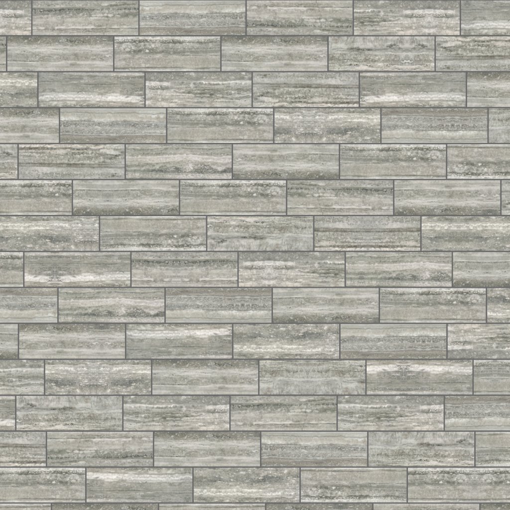 Qualis Ceramica Luxury Treiste Travertini 4X12 Polished
