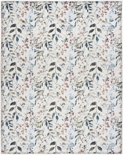 Nourison Home Nourison Nourison Washables NWB05 8' x 10' Ivory Multicolor Contemporary Indoor Rug - 8' x 10'