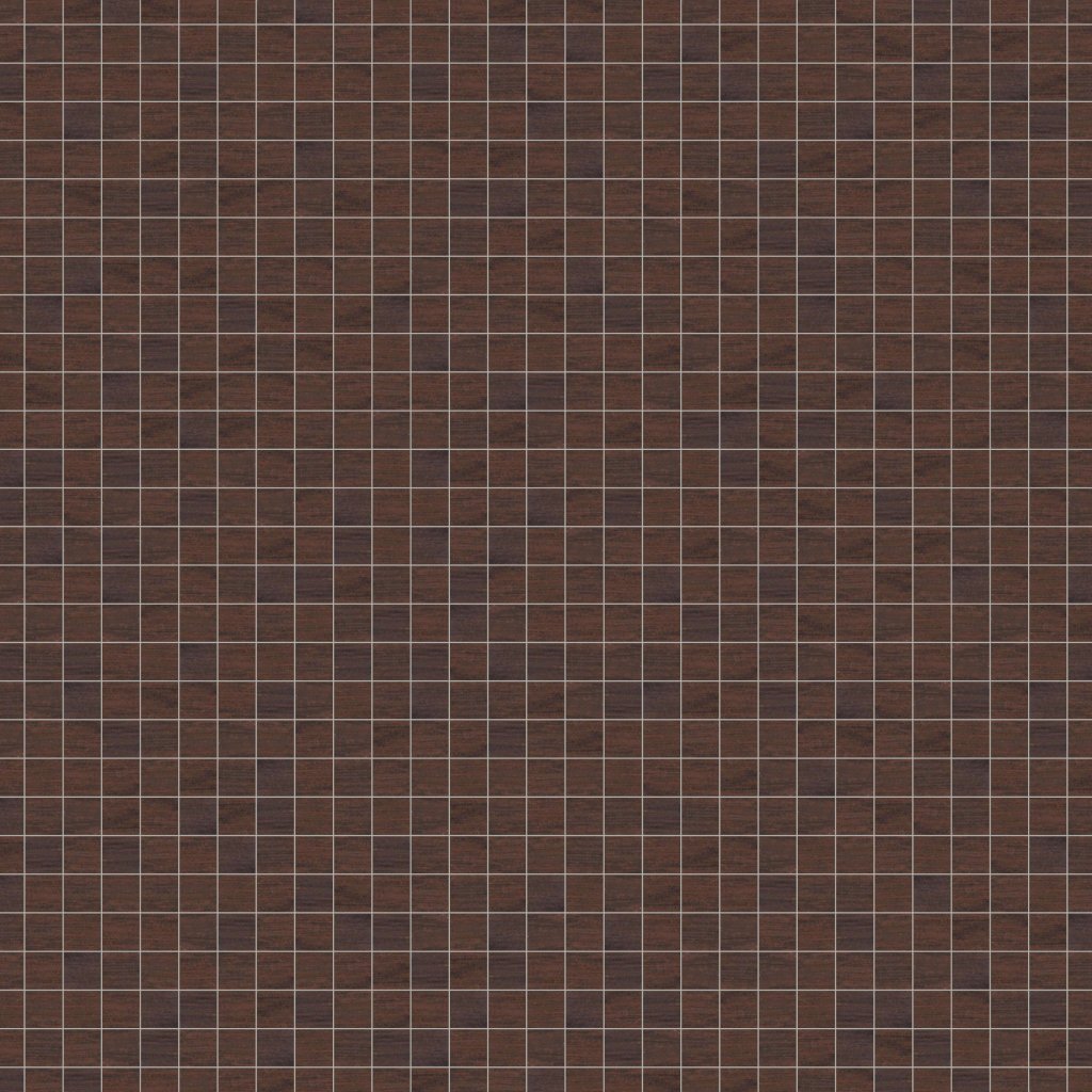 Marble Systems Bronzo Matte 2x2 Fabric Look Porcelain Mosaic 12x12 - Bronzo