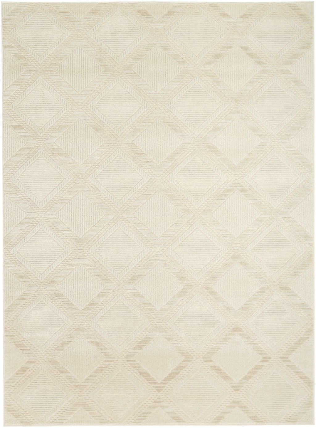 Nourison Home Nourison Serenity Home SRH11 6' x 9' Ivory Modern Indoor Rug