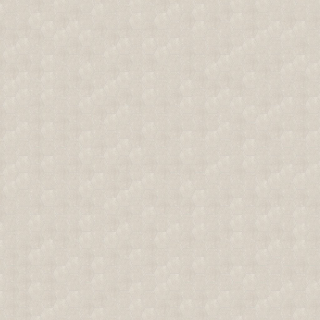 Qualis Ceramica Ashland 3" Hexagon Cream Mosaic - Cream