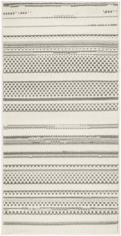Nourison Home Nourison Grafix GRF41 2' x 4' Ivory Grey Modern Indoor Rug - 2' x 4'