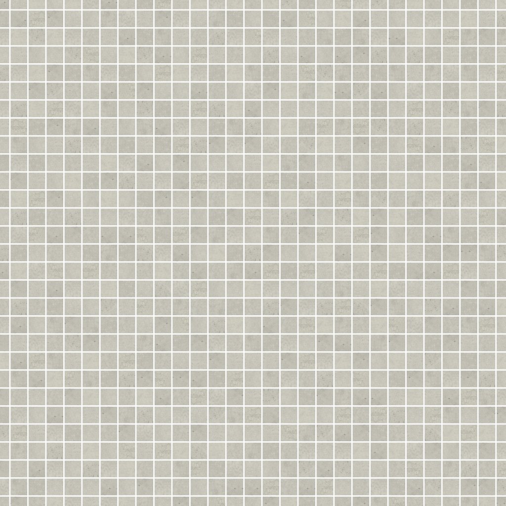 Qualis Ceramica Madison 2X2 Mosaic Stone Matte - Grey