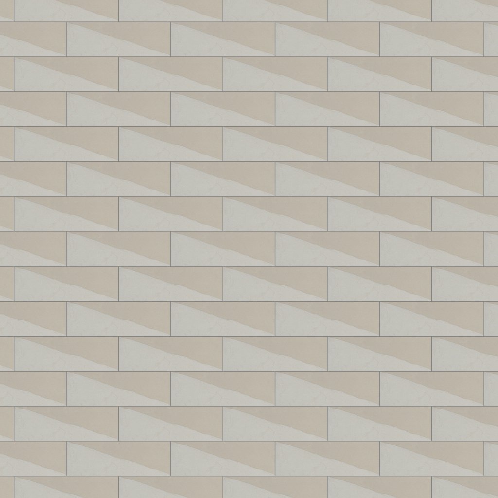 Emser Tile CONTRA SLANT GLOSSY MATTE -POR - Fawn