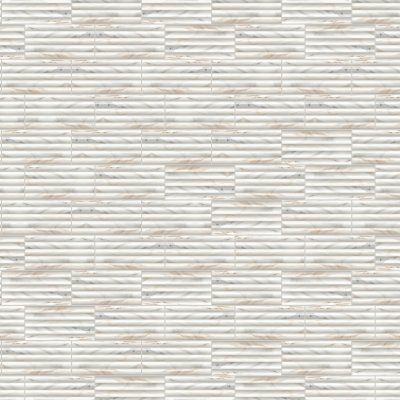 Qualis Ceramica Obsession 5x10 Calacatta - Alternating 1/3