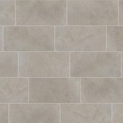 Qualis Ceramica California Slate Avalon Grey 12X24 - Random Length