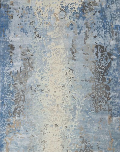 Nourison Home Nourison Prismatic PRS17 8'6" x 11'6" Denim Modern Indoor Rug - 7'9" x 9'9"