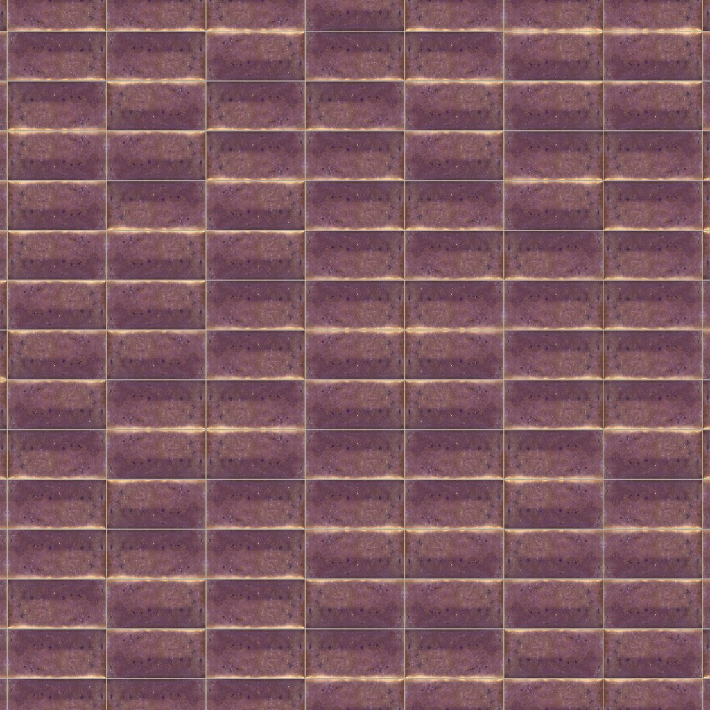 Marble Systems Pomegranate Glossy Ceramic Tile 4x8 - Pomegranate