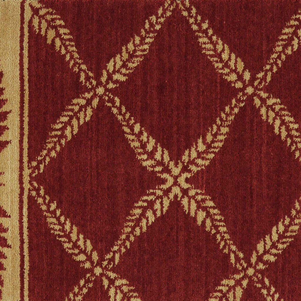 Nourison CHATEAU NORMANDY NO01 RUBY BROADLOOM