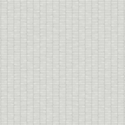 Marble Systems Glacier Honed 5/8x3 Marble Mosaic 12x12 - Glacier - 12" x 12" x 3/8"