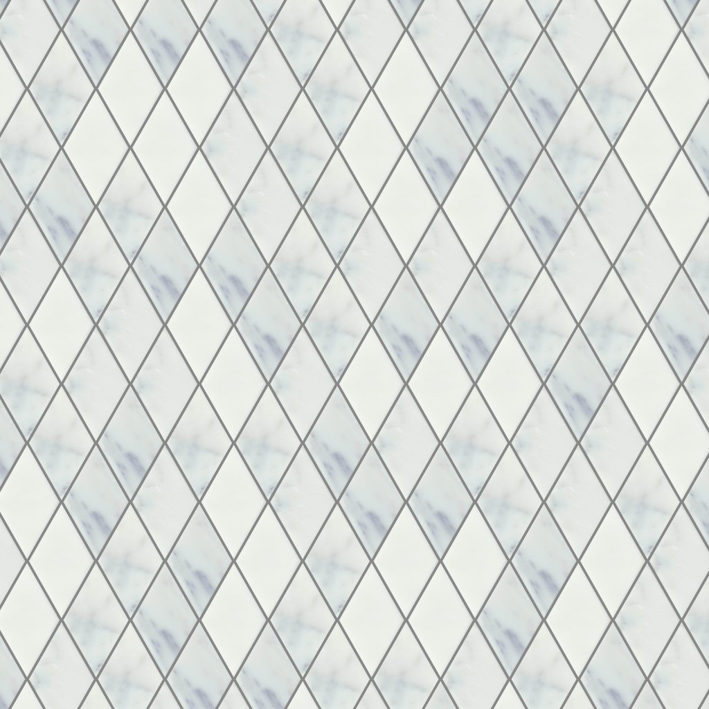 Emser Tile DIAMOND MOSAIC -MAR - Winter Frost