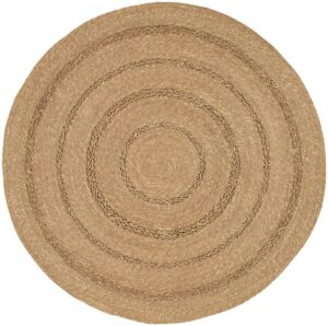 Nourison Natural Seagrass NSG01 5' x Round Natural Outdoor Rug -