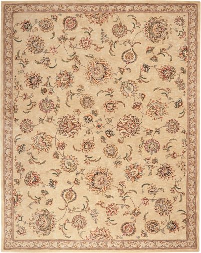 Nourison Home Nourison Nourison 2000 2360 2'6" x 12' Beige Traditional Indoor Rug - 8'6" x 11'6"