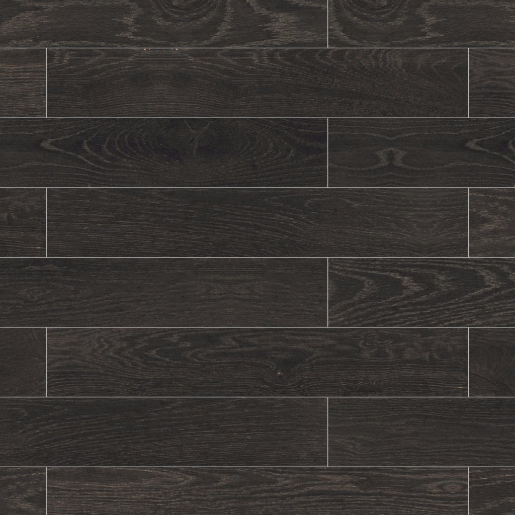 American Olean Debonair Estate - Ebony, Plank, 8X48, Matte (DE09) - Ebony