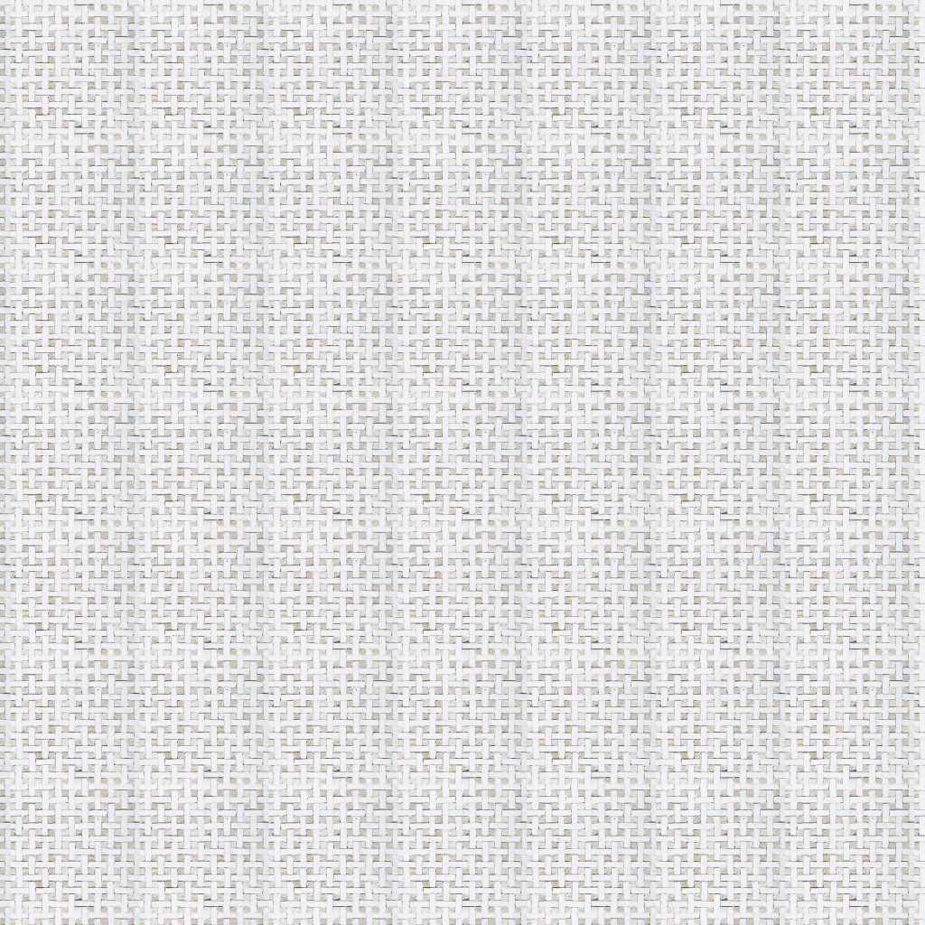 Marble Systems White, Beige Honed Basket Weave Limestone Mosaic 8x8 - White, Beige