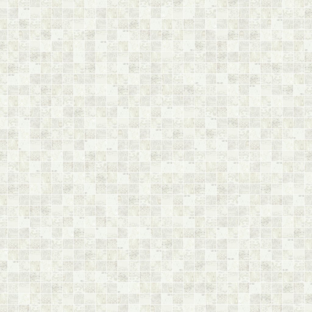 Qualis Ceramica QU Portofino 2X2 Mosaic Bianco - Bianco