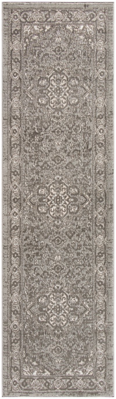 Nourison Home Nourison Concerto CNC05 3'9" x 5'9" Grey Vintage Indoor Rug - 2'2" x 7'6"