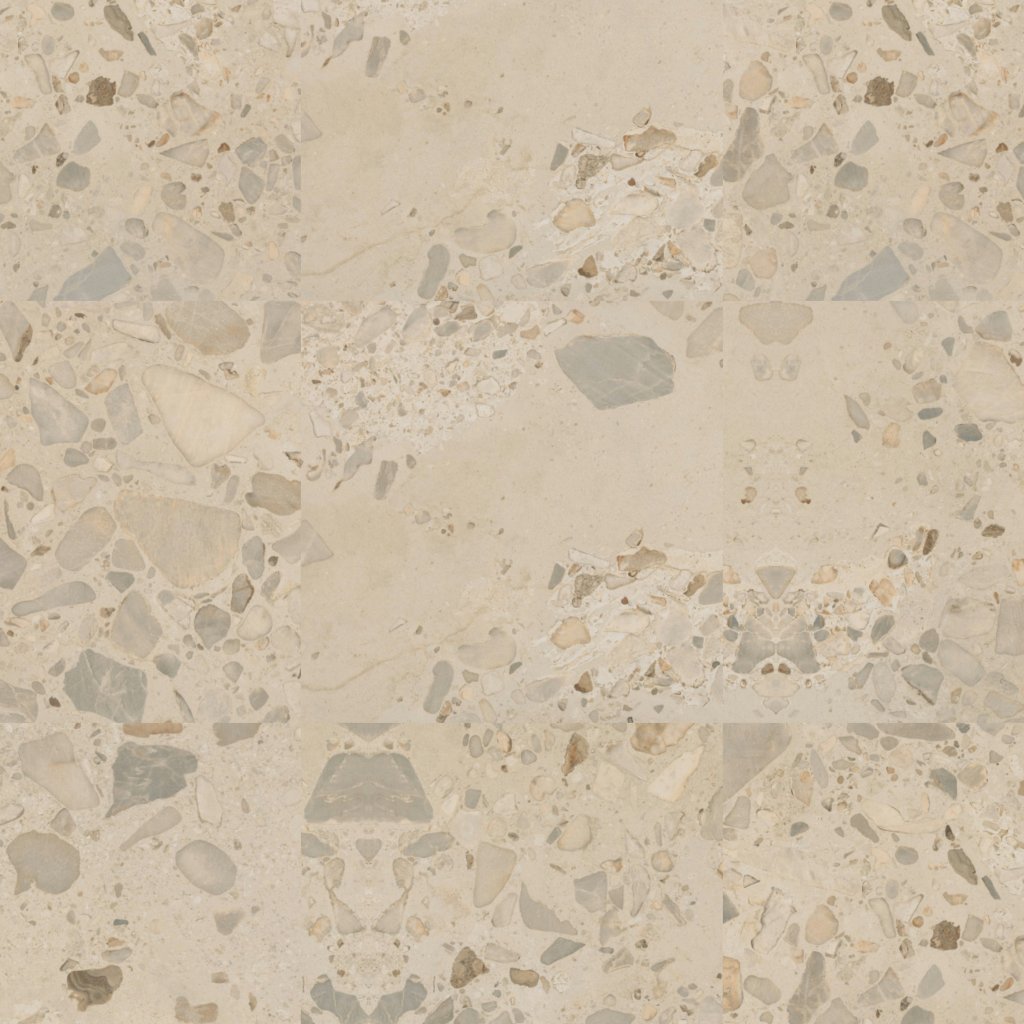 Daltile Sand and Stone Basin, Square, 24X24, Stone, Matte - Basin