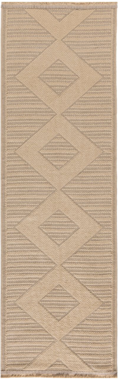 Nourison Home Nourison Washable Organic WSO01 7'10" x 9'10" Natural Beige Modern Indoor Rug - 2'3" x 7'6"