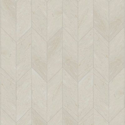 Marble Systems Crema Marfil Honed Chevron Waterjet Marble Mosaic 13x10 - Crema Marfil - 13" x 10" x 3/8"