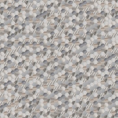 Marble Systems Skyline Polished Hexagon Marble Mosaic 10 3/8x12 - Skyline - 10 3/8" x 12" x 3/8"