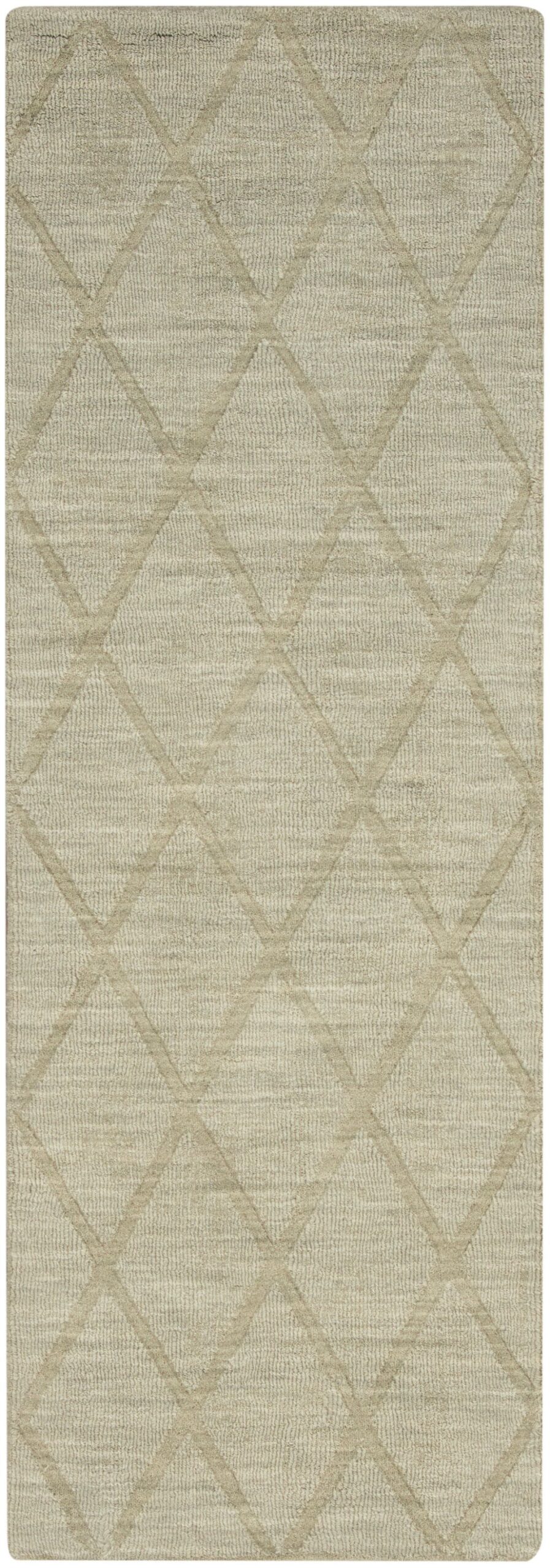Nourison Home Nourison Wool Haven WOH01 2' x 6' Sage Modern Indoor Rug
