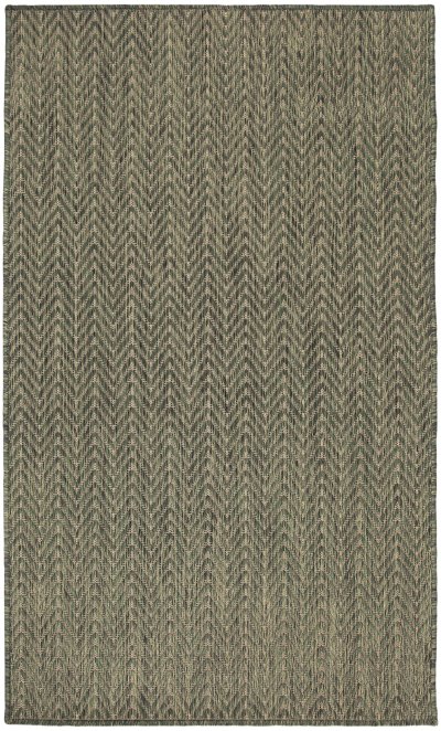Nourison Home Nourison Horizon Indoor/Outdoor HOZ02 2' x 3' Green Modern Rug - 3' x 5'