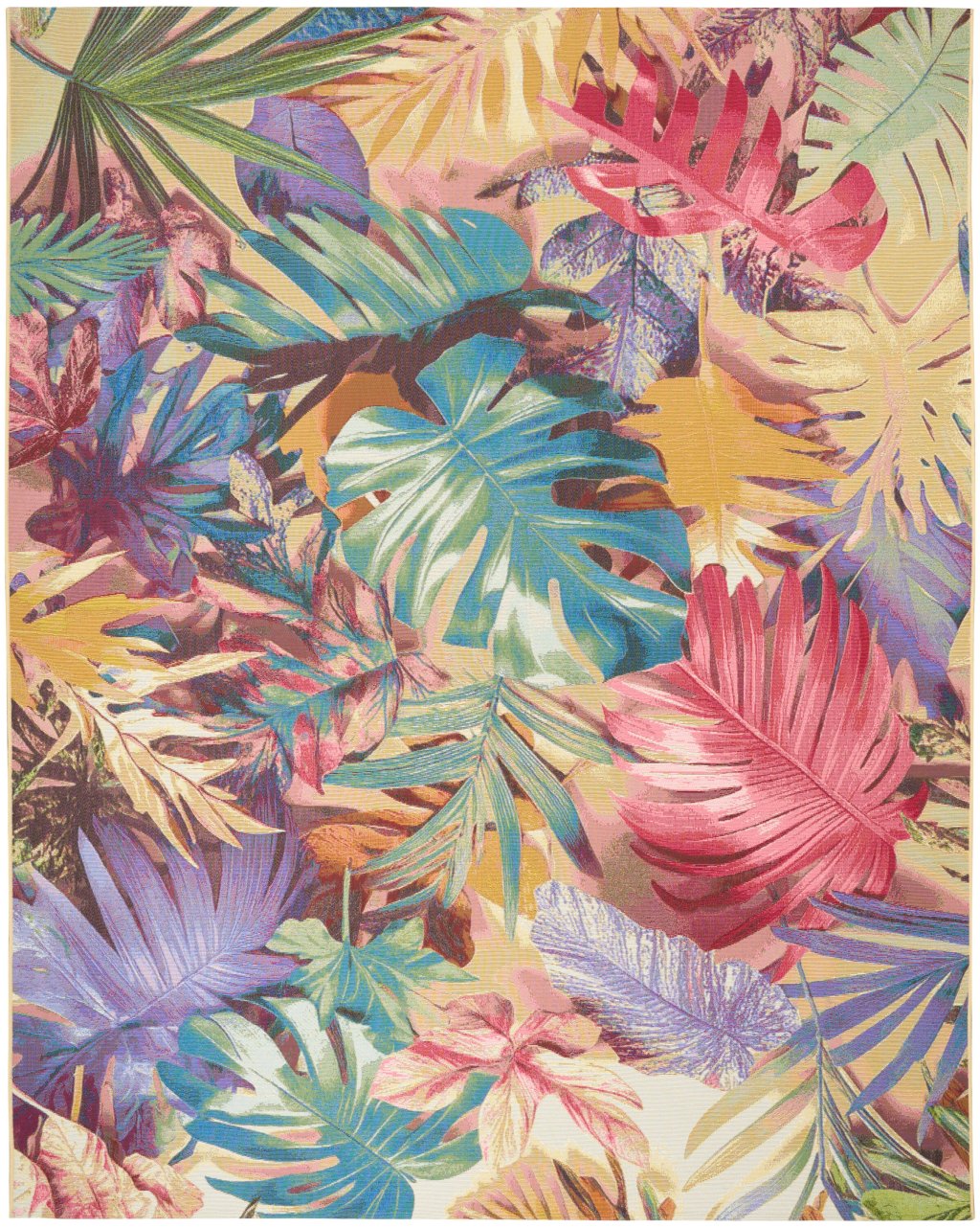 Nourison Home Nourison Color Splash CSP07 9' x 12' Multicolor Tropical Rug