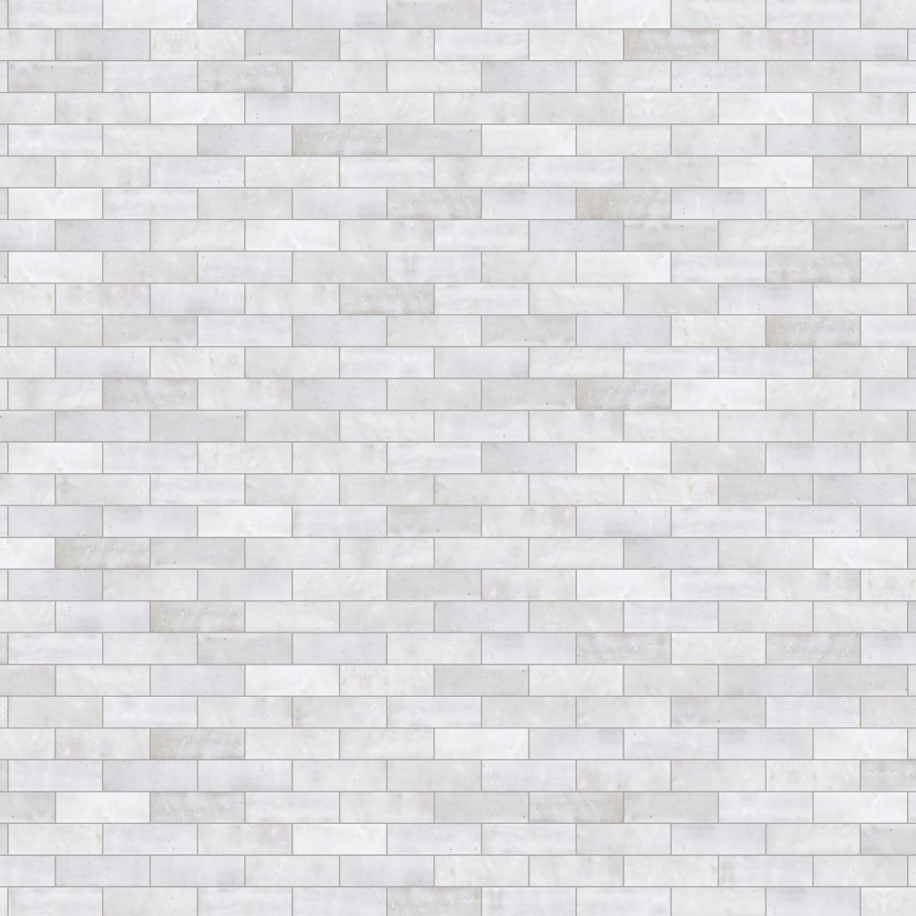 Marble Systems White 00 Glossy 2x6 Zellige Mosaic 17 1/2x15 3/4 - White 00