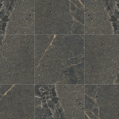 Marble Systems Dark Matte Porcelain Tile 24x24 - Dark - 24" x 24" x 3/8"