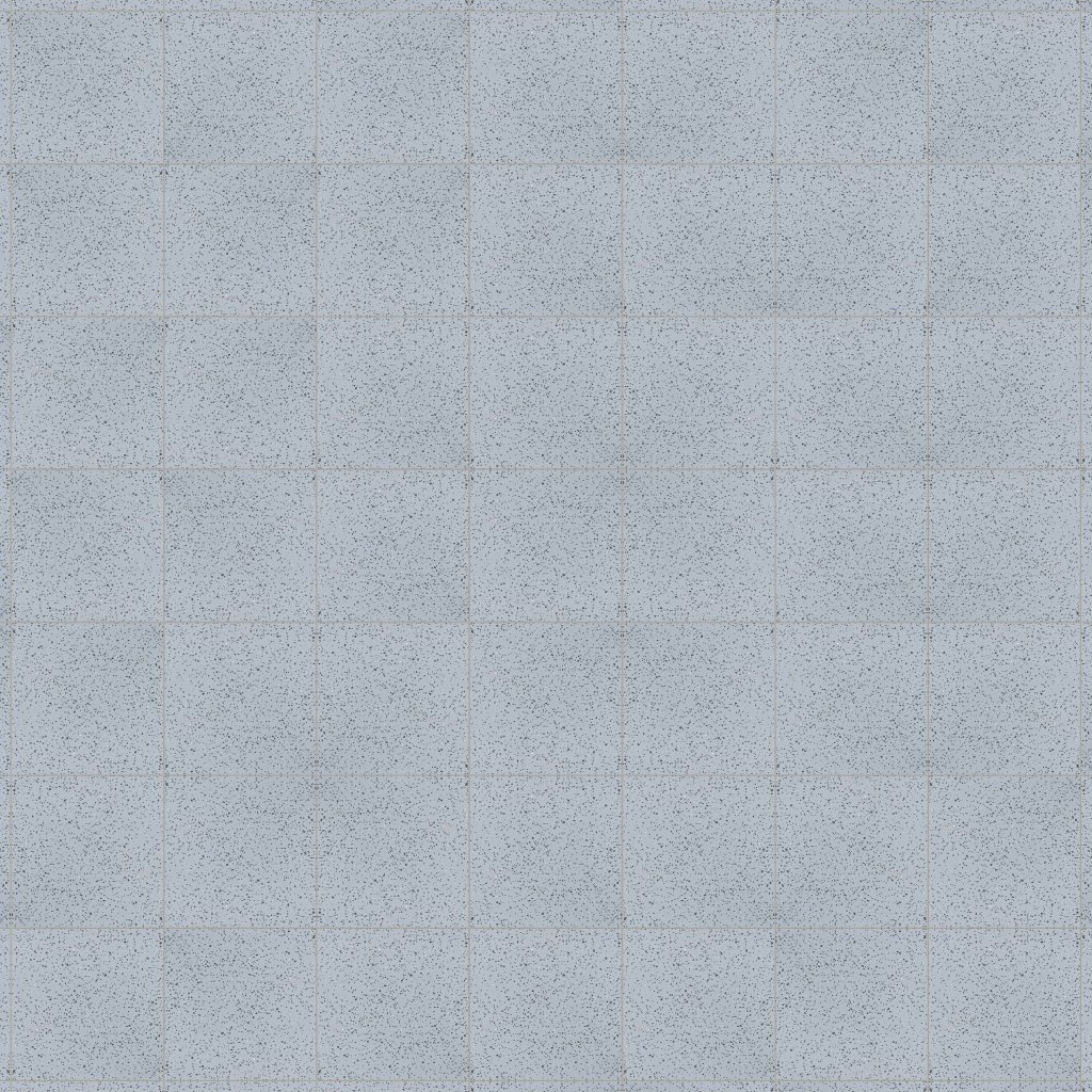 Marble Systems Graphite Matte Terrazzo Tile 8x8 - Graphite