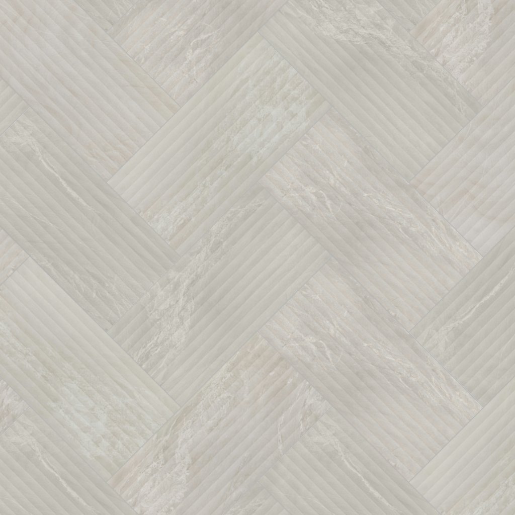 Daltile Bryne Mist, Rectangle, 12X24, Fluted, Satin - Mist
