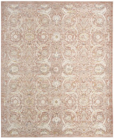 Nourison Home Nourison Heirloom Blend HBL03 2'2" x 10' Brick Vintage Indoor Rug - 3'11" x 5'10"
