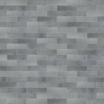 Qualis Ceramica Morocco 3x11 Grey Gloss - Alternating 1/2
