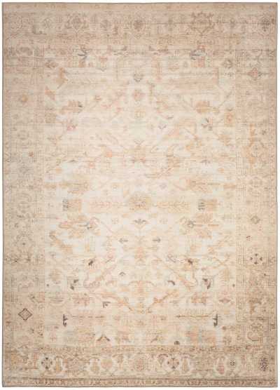 Nourison Home Nourison Vintage Washables VWS17 2' x 6' Beige Vintage Indoor Rug - 4' x 6'