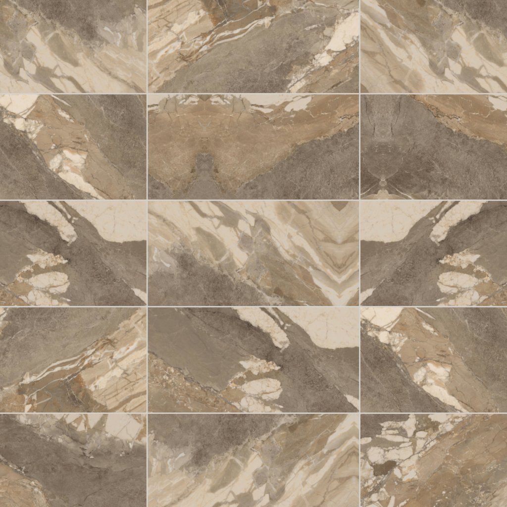 Qualis Ceramica Dynasty 12x24 Taupe