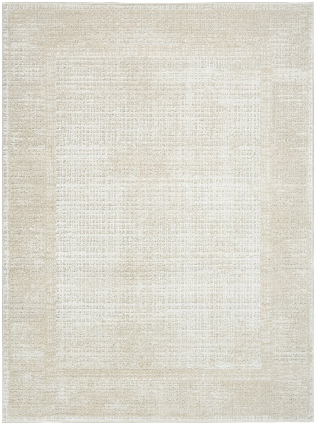 Nourison Home Nourison Dekor DEK06 5'3" x 7' Beige Modern Indoor Rug