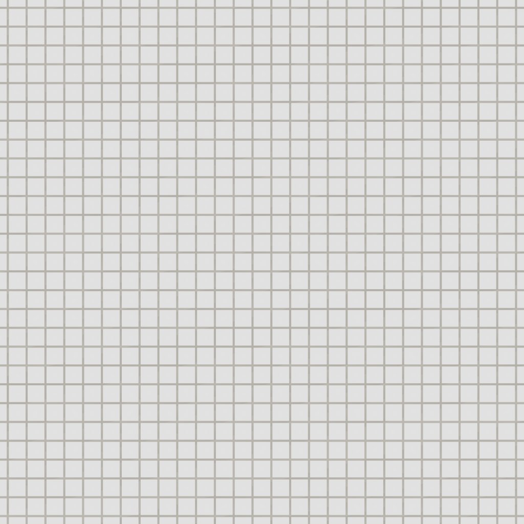 Qualis Ceramica Traditions Gallery Grey 2X2 Matt Mosaic - Grey