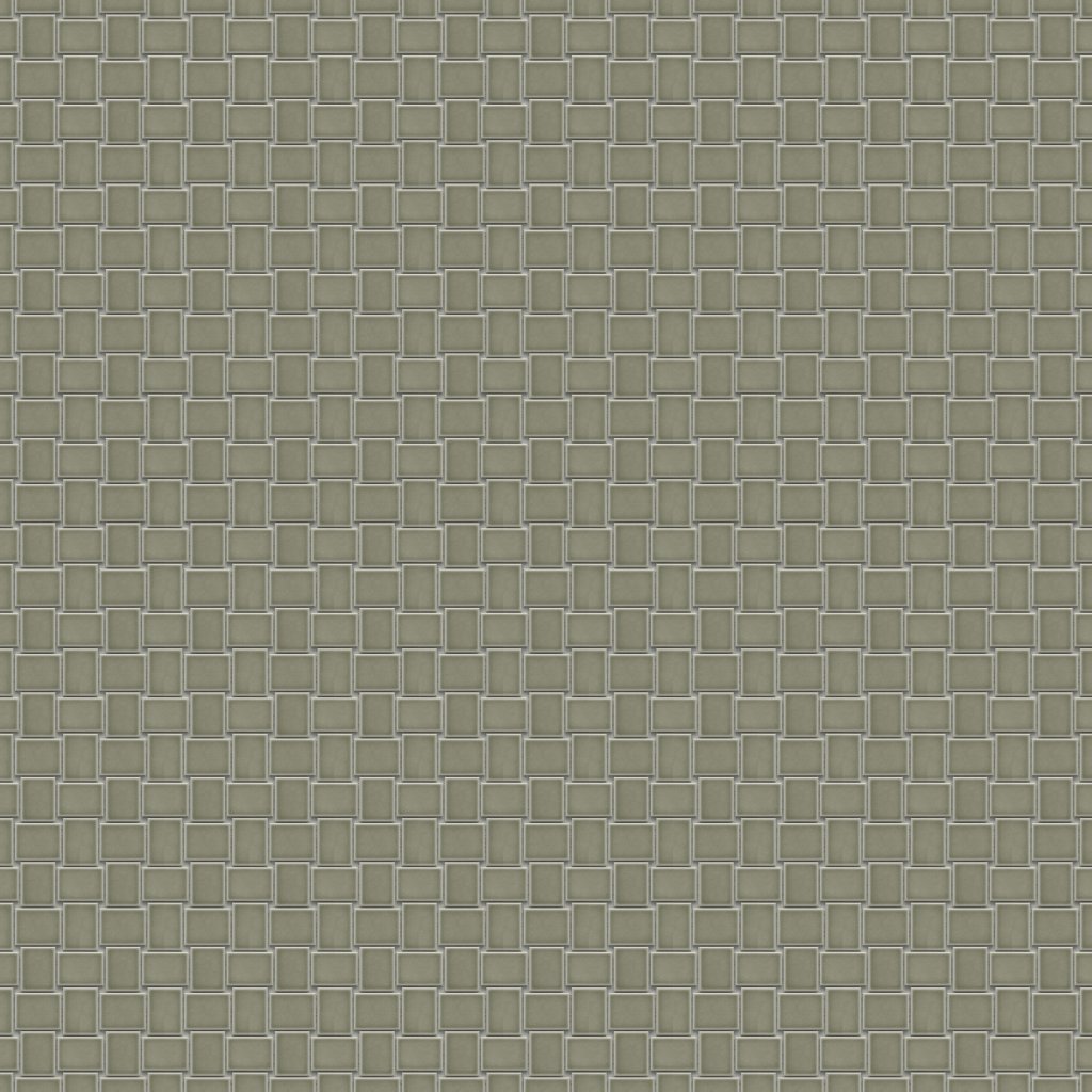 Emser Tile HANAMI GLOSSY MOSAIC -POR - Olive