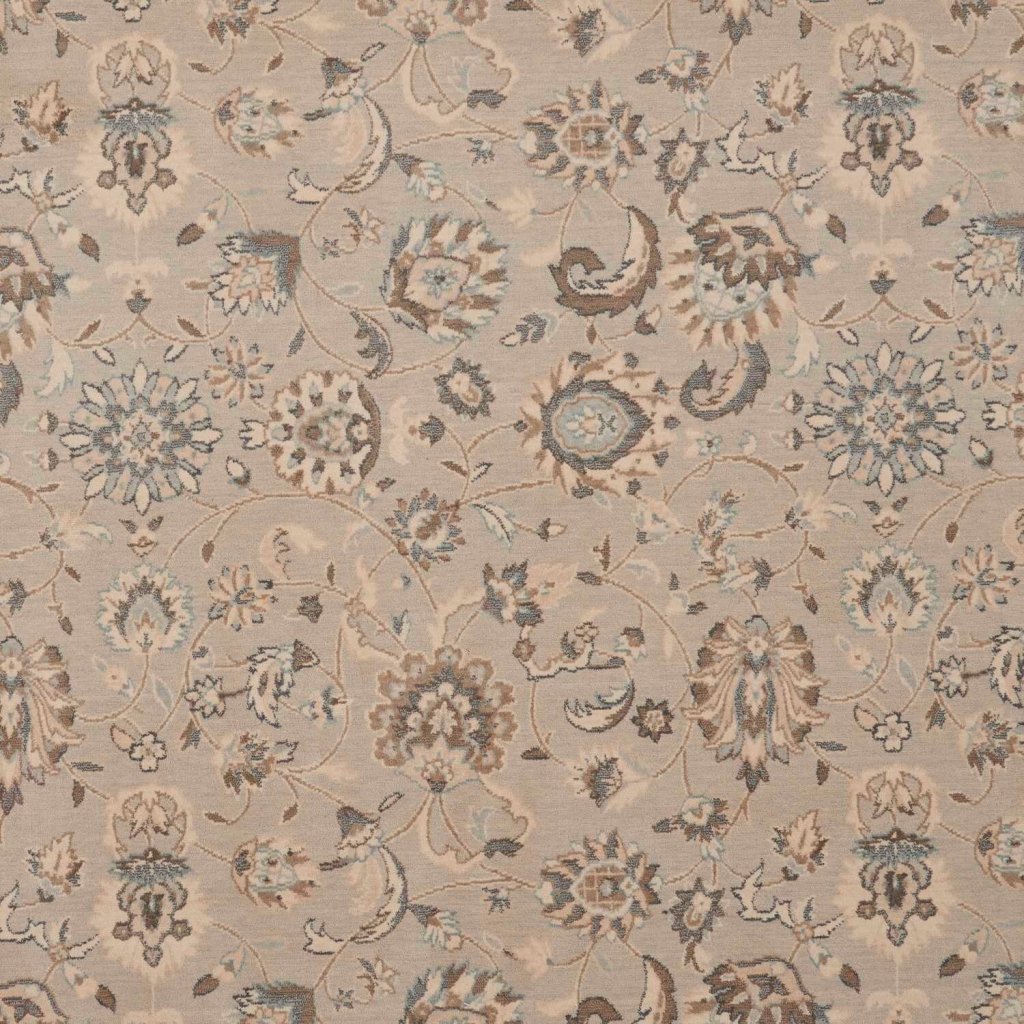 Nourison GRAND PARTERRE KASHAN ELITE PT01 MIST BROADLOOM