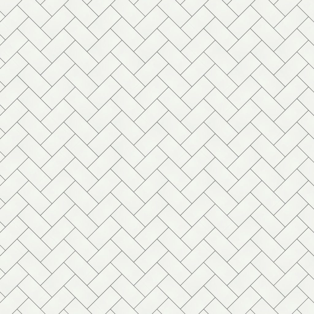Qualis Ceramica Traditions White 3X6 Glossy - White