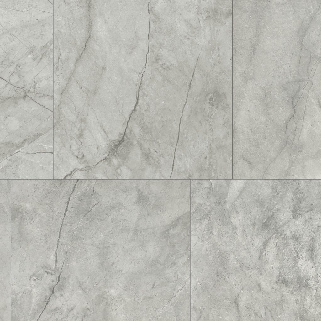 Qualis Ceramica Luxury Roma Argento 32X32 Honed - Grey